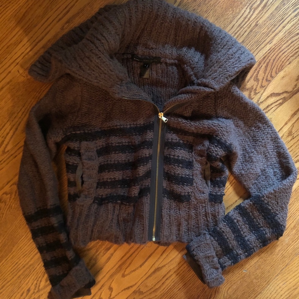 Marc Jacobs knit zip sweater